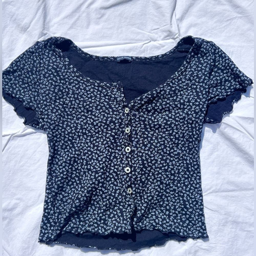 Brandy Melville Navy Top